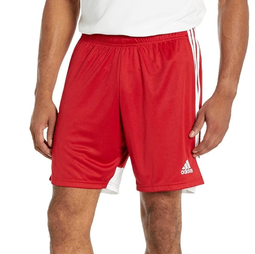 Men's Adidas Red Soccer Shorts (S)